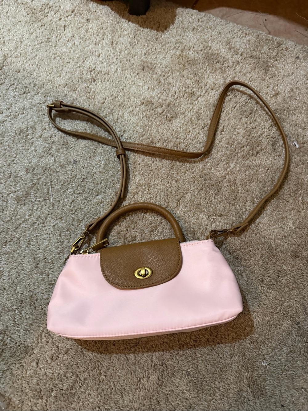Pink Crossbody Purse